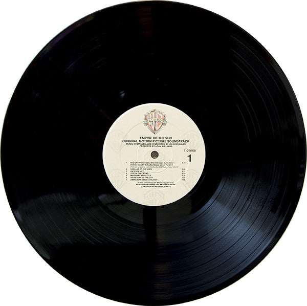 John Williams (4) : Empire Of The Sun (Original Motion Picture Soundtrack) (LP, Album)