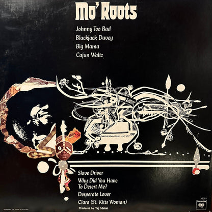 Taj Mahal : Mo' Roots (LP, Album, RP, Car)