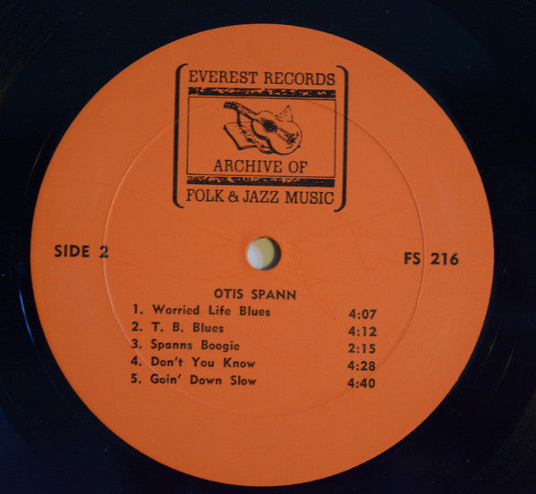 Otis Spann : Otis Spann (LP, Album, RE)
