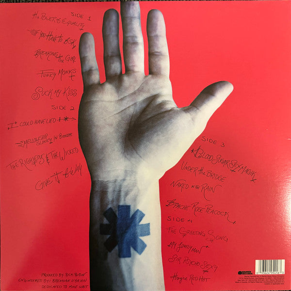 Red Hot Chili Peppers : Blood Sugar Sex Magik (2xLP, Album, RE, RM, RP, 160)