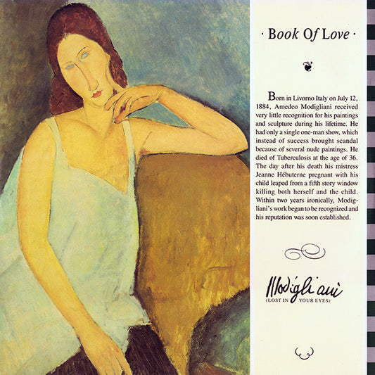 Book Of Love : Modigliani (Lost In Your Eyes) (12")