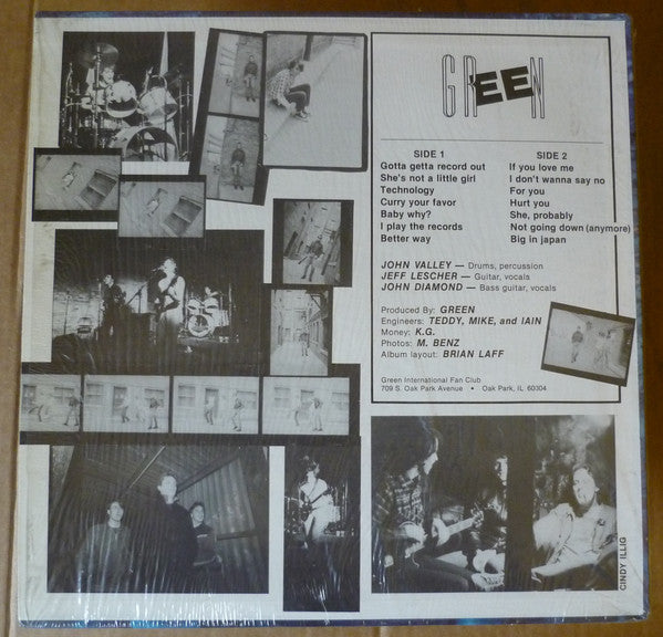 Green (8) : Green (LP, Album)