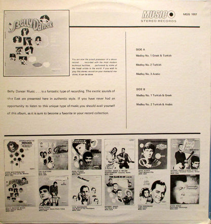 Unknown Artist : Belly Dancer: Authentic Belly Dancer Music (LP, Pin)