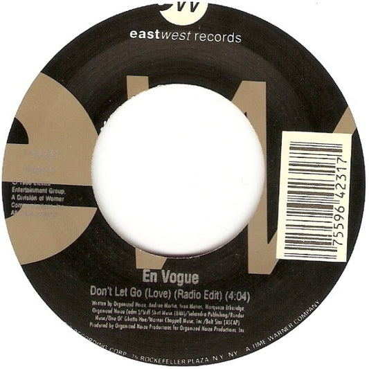 En Vogue : Don't Let Go (Love) (7", Single)