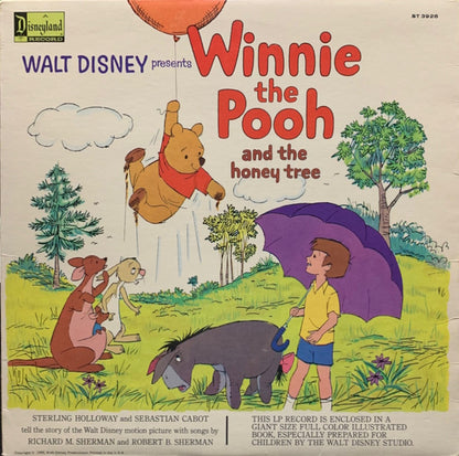 Sterling Holloway And Sebastian Cabot : Winnie The Pooh And The Honey Tree (LP, Album, RP)