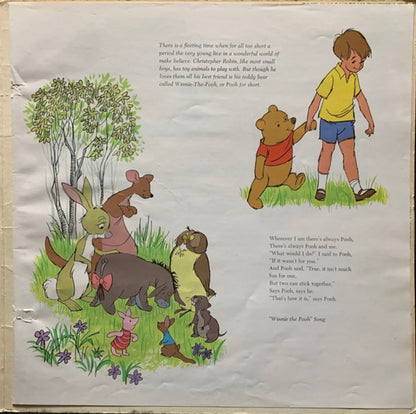 Sterling Holloway And Sebastian Cabot : Winnie The Pooh And The Honey Tree (LP, Album, RP)