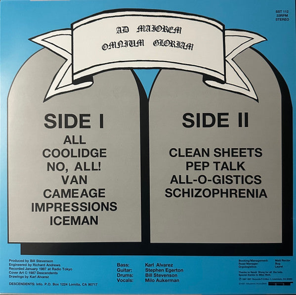 Descendents : All (LP, Album, RE)