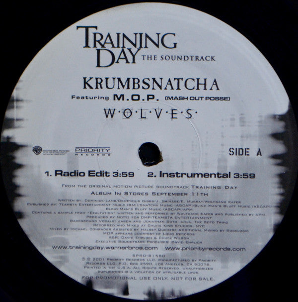 Krumbsnatcha* : W.O.L.V.E.S. (12", Promo)