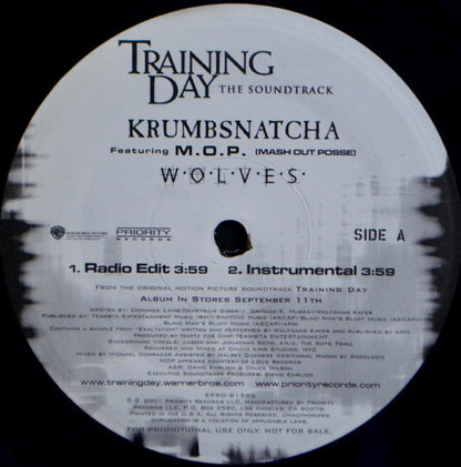 Krumbsnatcha* : W.O.L.V.E.S. (12", Promo)