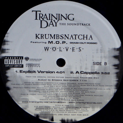 Krumbsnatcha* : W.O.L.V.E.S. (12", Promo)