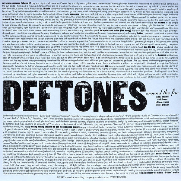 Deftones : Around The Fur (LP, Album, RE, RP)