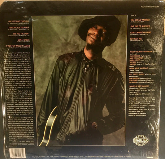 Walter "Wolfman" Washington : Wolf Tracks (LP, Album, Wak)