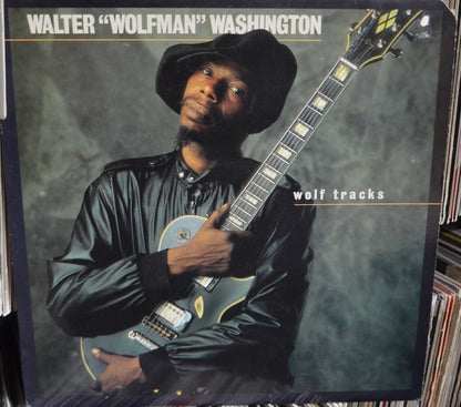 Walter "Wolfman" Washington : Wolf Tracks (LP, Album, Wak)