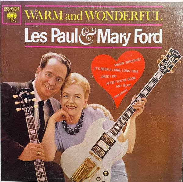 Les Paul & Mary Ford : Warm And Wonderful (LP, Album, Mono, Pit)