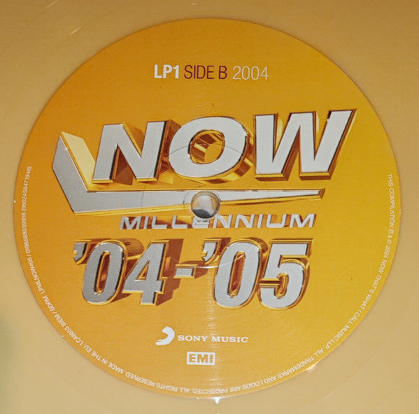 Various : Now Millennium '04-'05 (LP, Yel + LP, Whi + Comp)