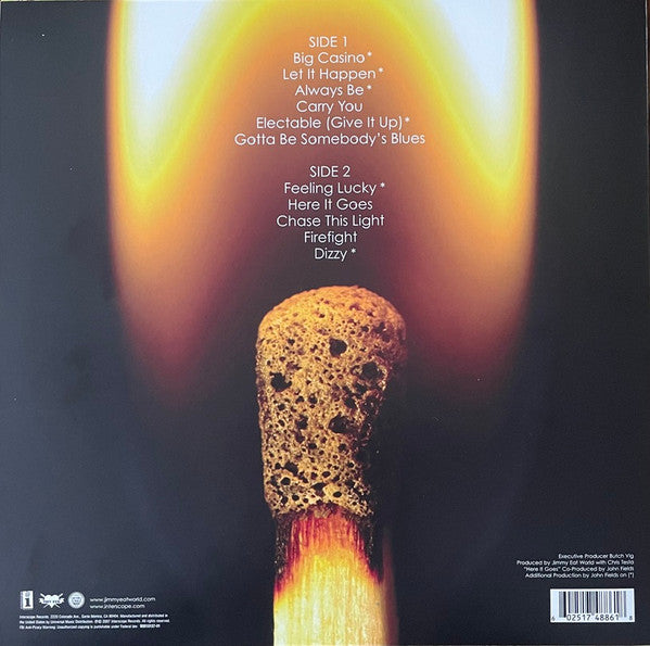 Jimmy Eat World : Chase This Light (LP, Album, RE)