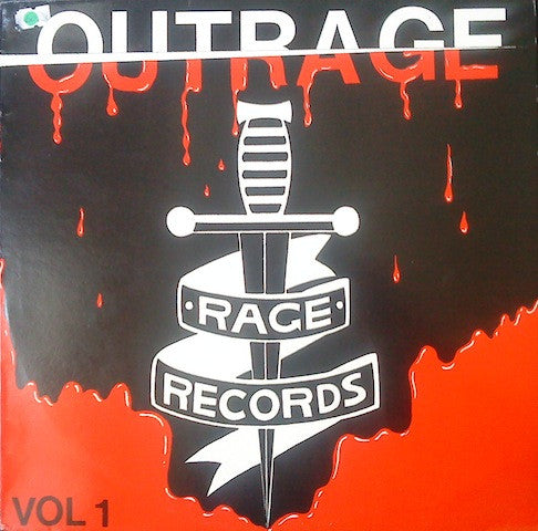 Various : Outrage Vol 1 (LP, Comp)