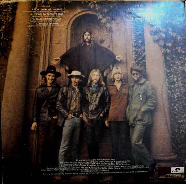 The Allman Brothers Band : The Allman Brothers Band (LP, Club, RE)