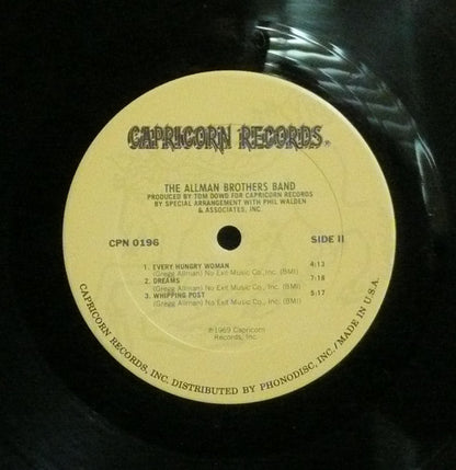 The Allman Brothers Band : The Allman Brothers Band (LP, Club, RE)
