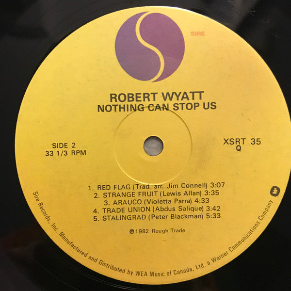 Robert Wyatt : Nothing Can Stop Us (LP, Comp)