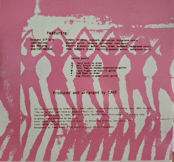 Cake : Pressure Chief (LP, Album, Ltd, RE, RM, Opa)