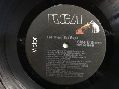 Various : Let Them Eat Rock (LP, Comp)
