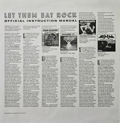 Various : Let Them Eat Rock (LP, Comp)