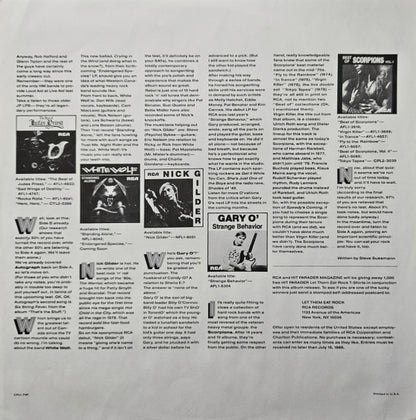Various : Let Them Eat Rock (LP, Comp)