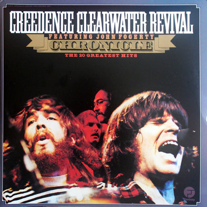 Creedence Clearwater Revival Featuring John Fogerty : Chronicle (The 20 Greatest Hits) (2xLP, Comp, RE, Gat)