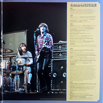 Creedence Clearwater Revival Featuring John Fogerty : Chronicle (The 20 Greatest Hits) (2xLP, Comp, RE, Gat)