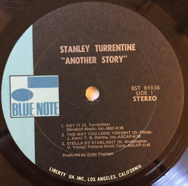 Stanley Turrentine : Another Story (LP, Album, Bla)