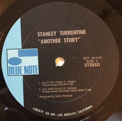 Stanley Turrentine : Another Story (LP, Album, Bla)