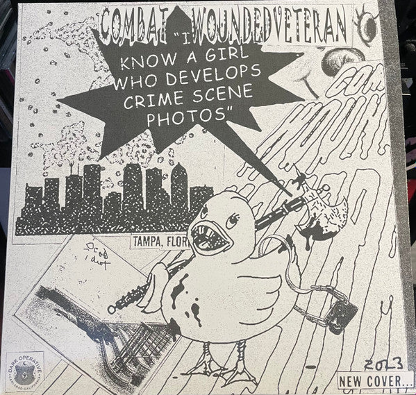 Combatwoundedveteran : I Know A Girl Who Develops Crime Scene Photos (LP, Album, Ltd, RE, Bro)