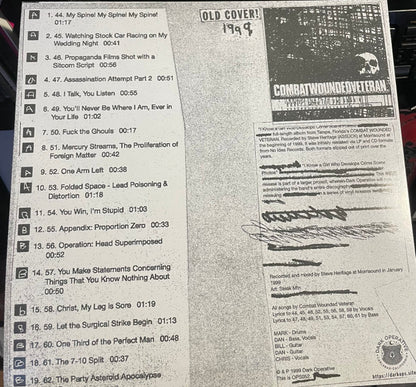 Combatwoundedveteran : I Know A Girl Who Develops Crime Scene Photos (LP, Album, Ltd, RE, Bro)