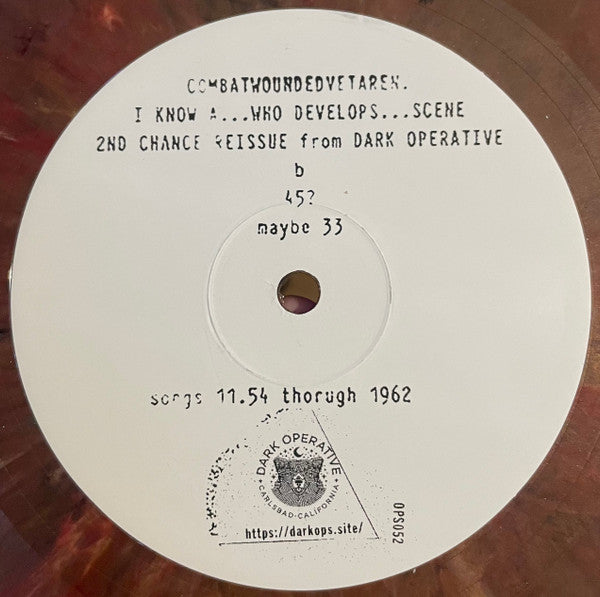 Combatwoundedveteran : I Know A Girl Who Develops Crime Scene Photos (LP, Album, Ltd, RE, Bro)