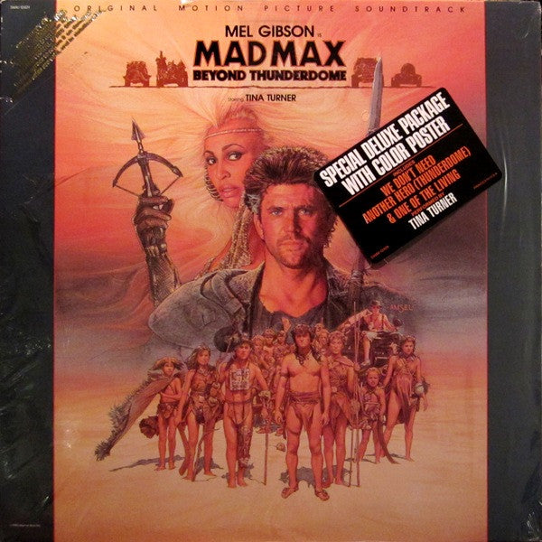 Tina Turner, Maurice Jarre : Mad Max Beyond Thunderdome (Original Motion Picture Soundtrack) (LP, Album, Jac)