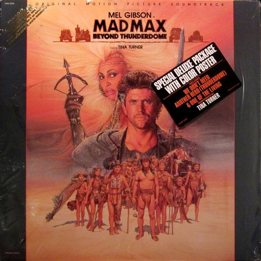 Tina Turner, Maurice Jarre : Mad Max Beyond Thunderdome (Original Motion Picture Soundtrack) (LP, Album, Jac)