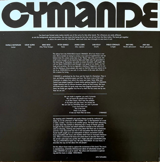 Cymande : Cymande (LP, Album, RE, RM)