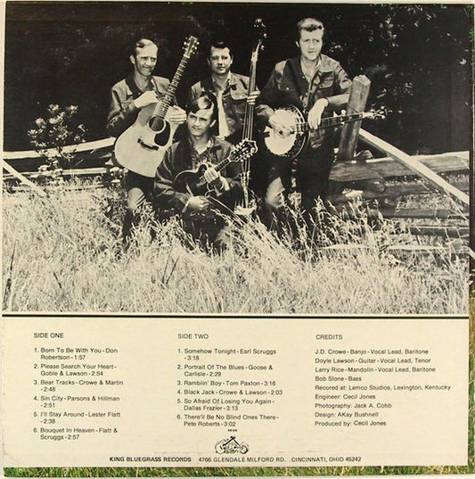 J.D. Crowe And The Kentucky Mountain Boys : Ramblin' Boy (LP, Album, RE)