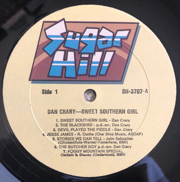 Dan Crary : Sweet Southern Girl (LP, Album)
