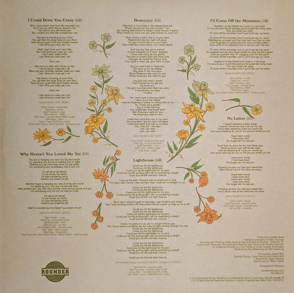 Sierra Ferrell : Trail Of Flowers (LP, Album, Ltd, Cle)