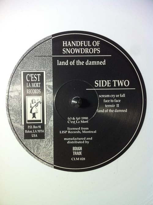 Handful Of Snowdrops : Land Of The Damned (LP, Album, Promo)