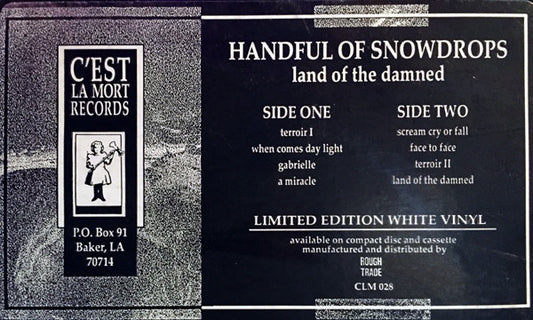 Handful Of Snowdrops : Land Of The Damned (LP, Album, Promo)