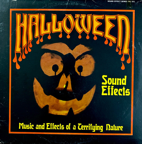 Jane Gipps And Ralph Harding : Halloween Sound Effects (Music And Effects Of A Terrifying Nature) (LP)