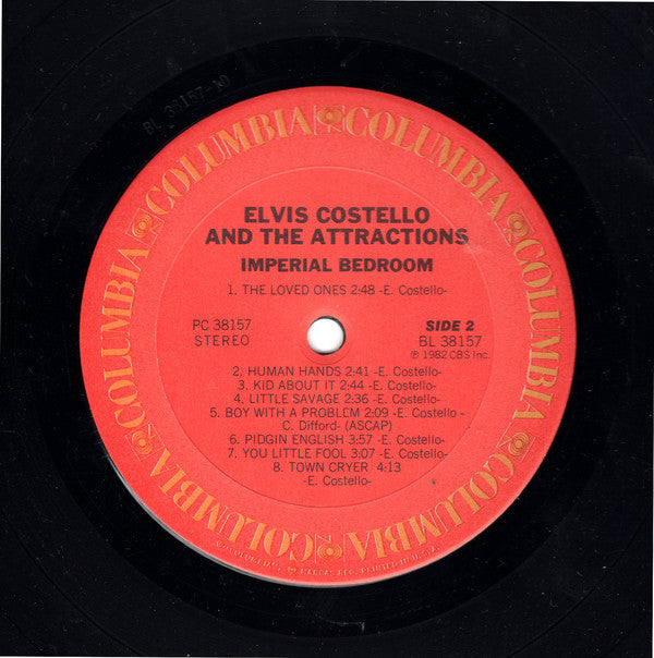 Elvis Costello And The Attractions* : Imperial Bedroom (LP, Album, RE)