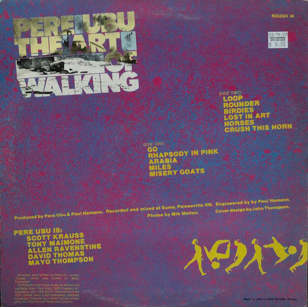 Pere Ubu : The Art Of Walking (LP, Album)