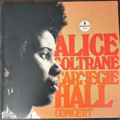 Alice Coltrane : The Carnegie Hall Concert (2xLP, Album, Opa)