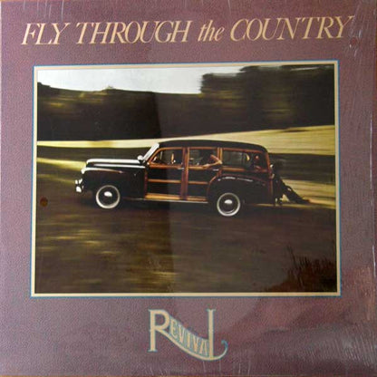 New Grass Revival : Fly Through The Country (LP, Album, Red)