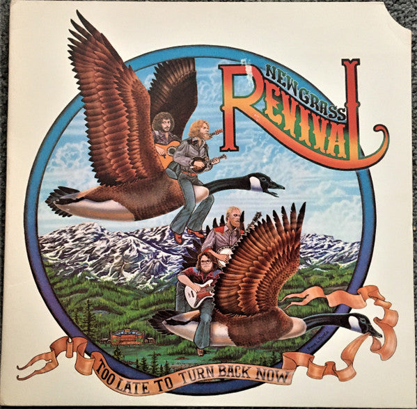 New Grass Revival : Too Late To Turn Back Now (LP, Album, Red)