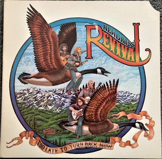 New Grass Revival : Too Late To Turn Back Now (LP, Album, Red)